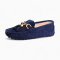 Mocassins À Semelles Souples En Daim