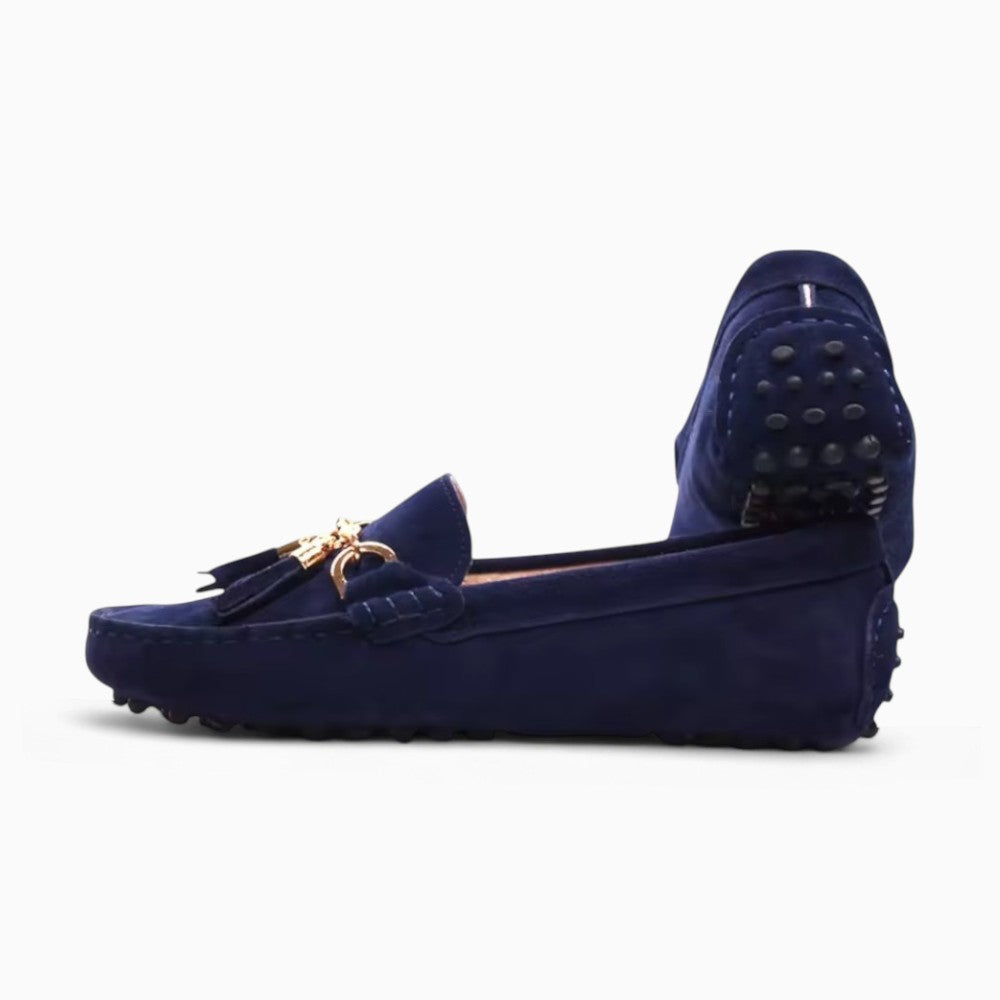 Mocassins À Semelles Souples En Daim