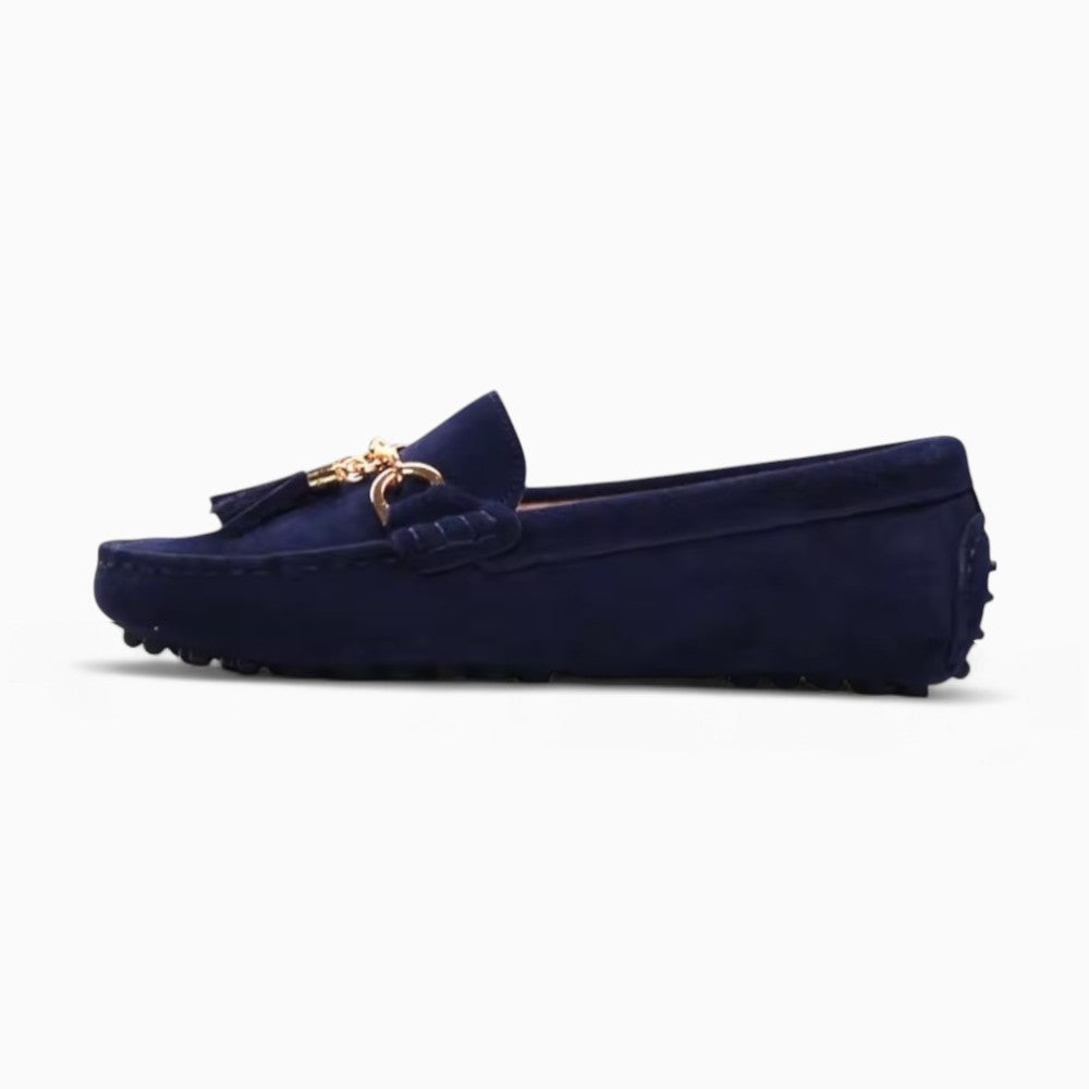 Mocassins À Semelles Souples En Daim