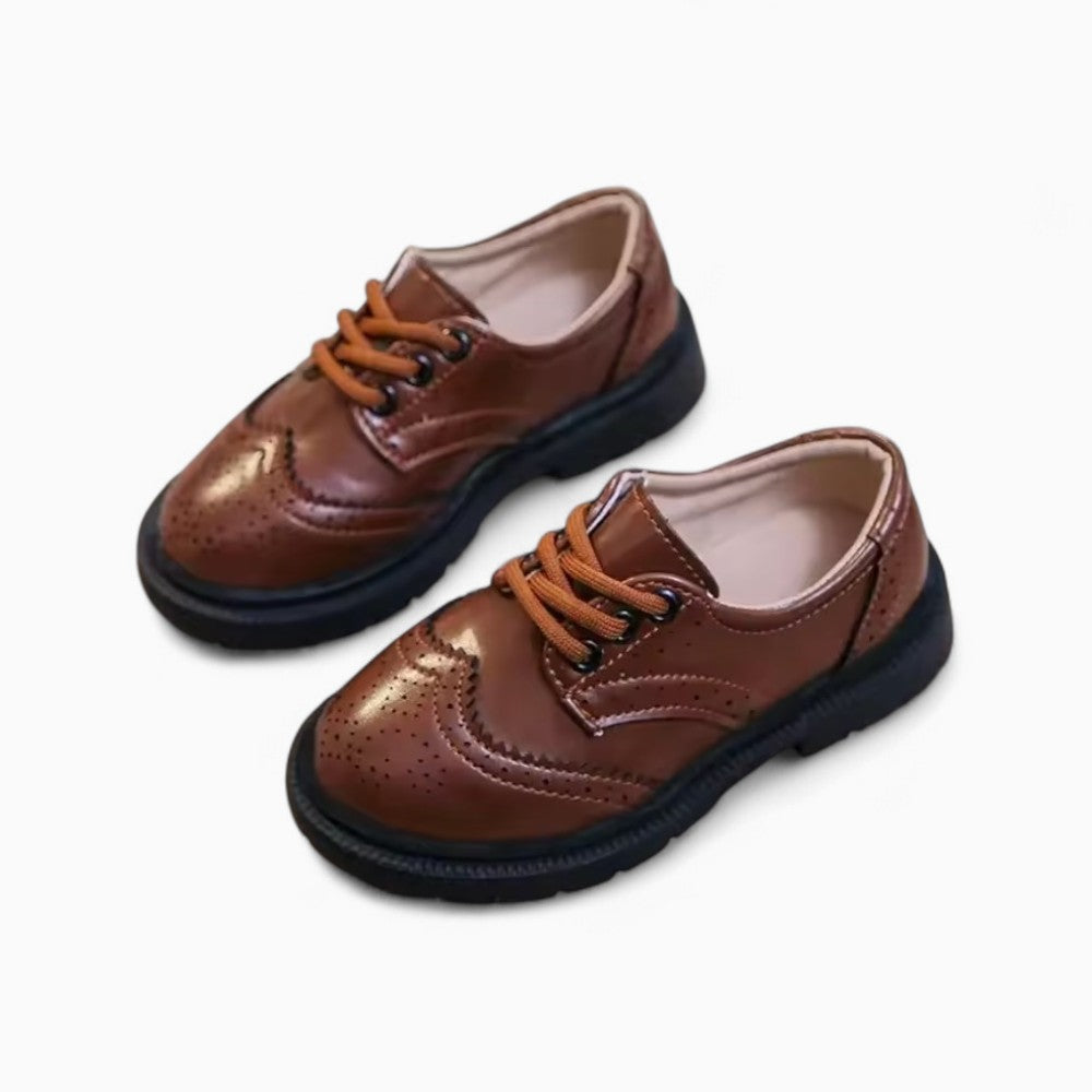 Mocassins À Semelle Épaisse Pour Garçons