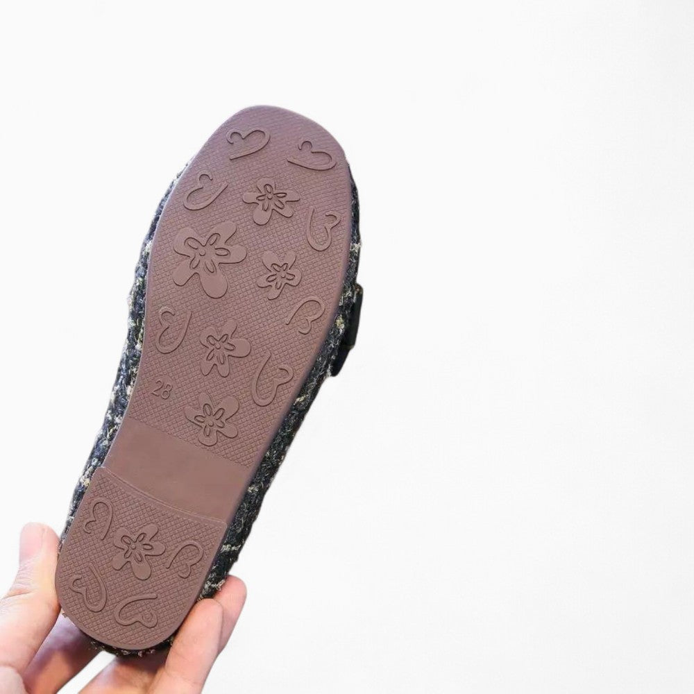 Mocassins À Semelle Épaisse À Noeud Papillon Et Épingle