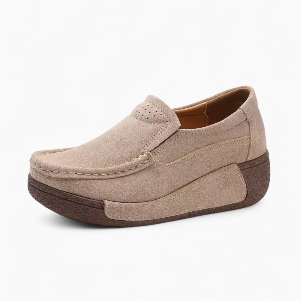 Mocassins À Plateforme Confortable Pour Femme