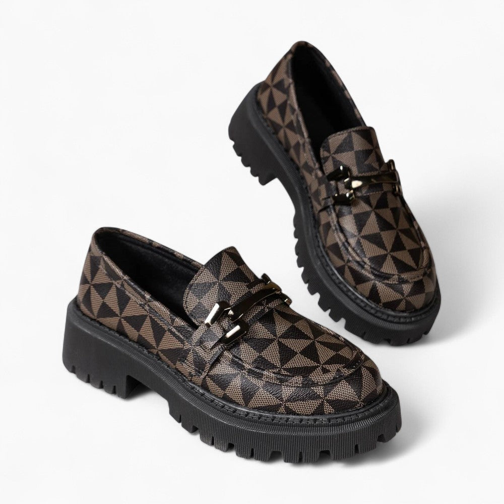 Mocassins À Plateforme Avec Un Design Original Pour Femmes