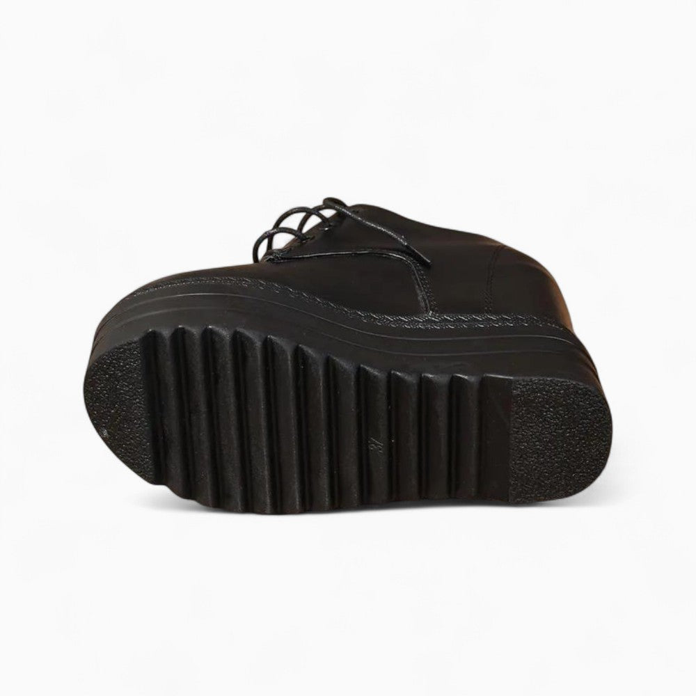 Mocassins À Plateforme Avec Fermeture Éclair Pour Femme