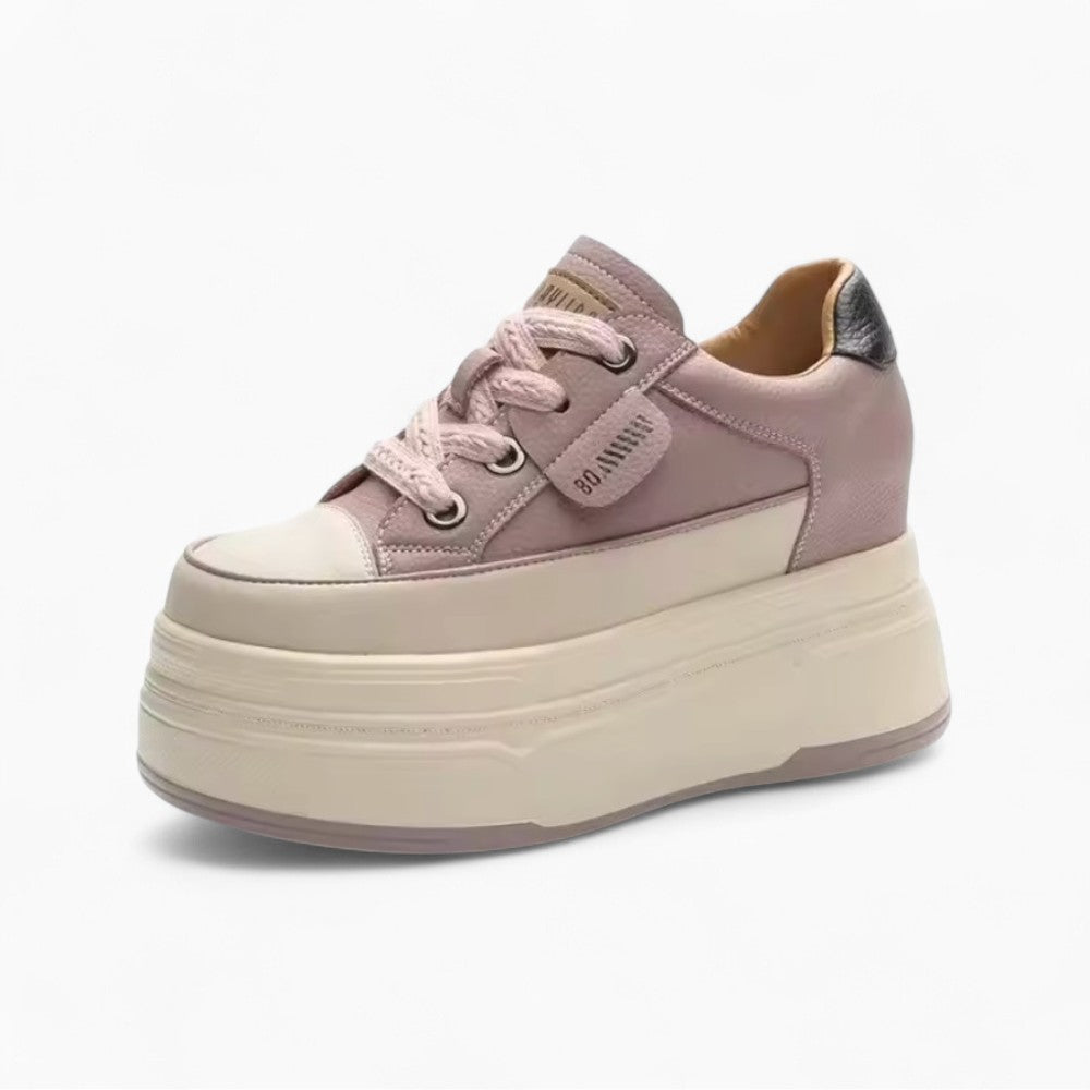 Mocassins À Plateforme À Lacets Pour Femmes