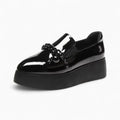 Mocassins À Plateforme À Chaine Métallique