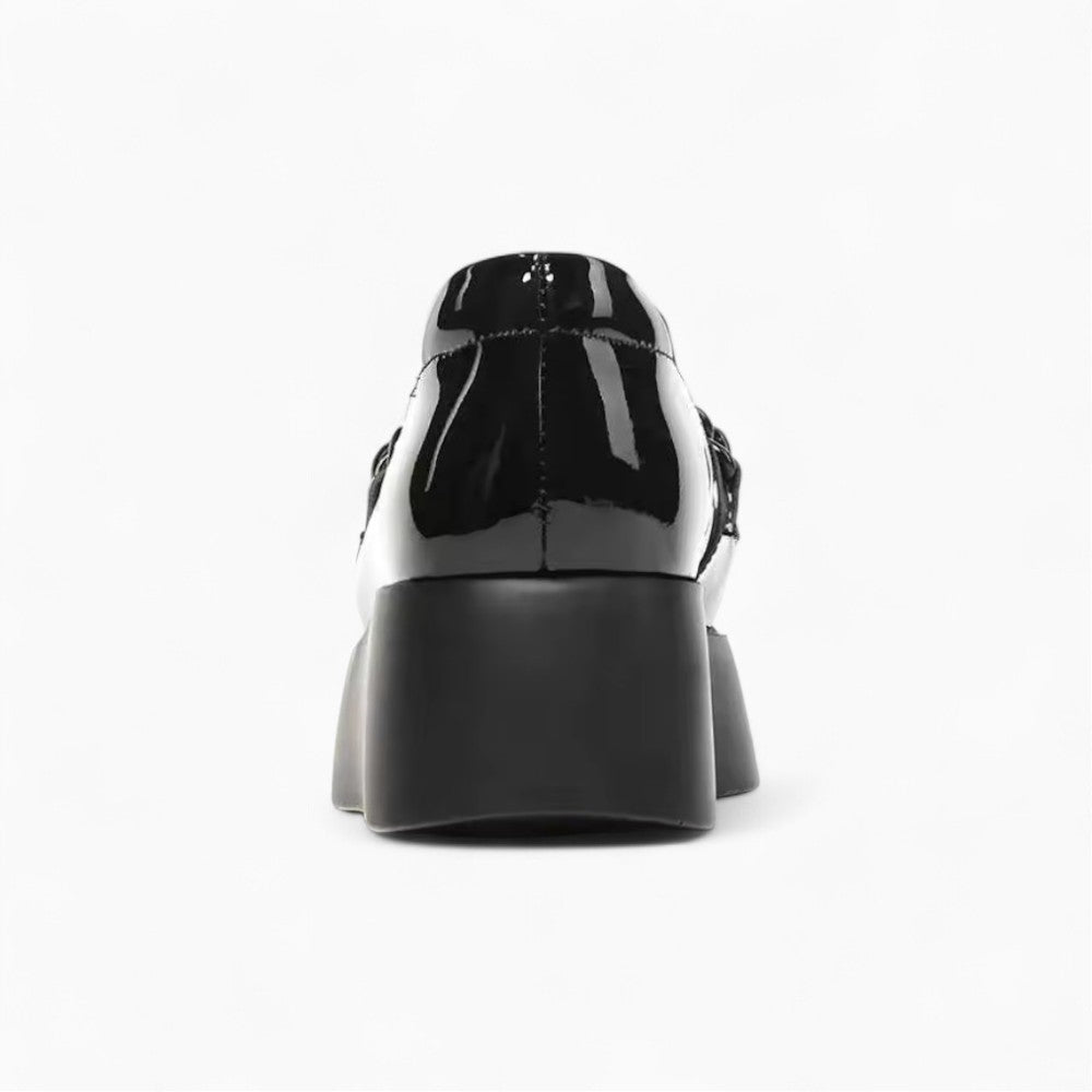 Mocassins À Plateforme À Chaine Métallique