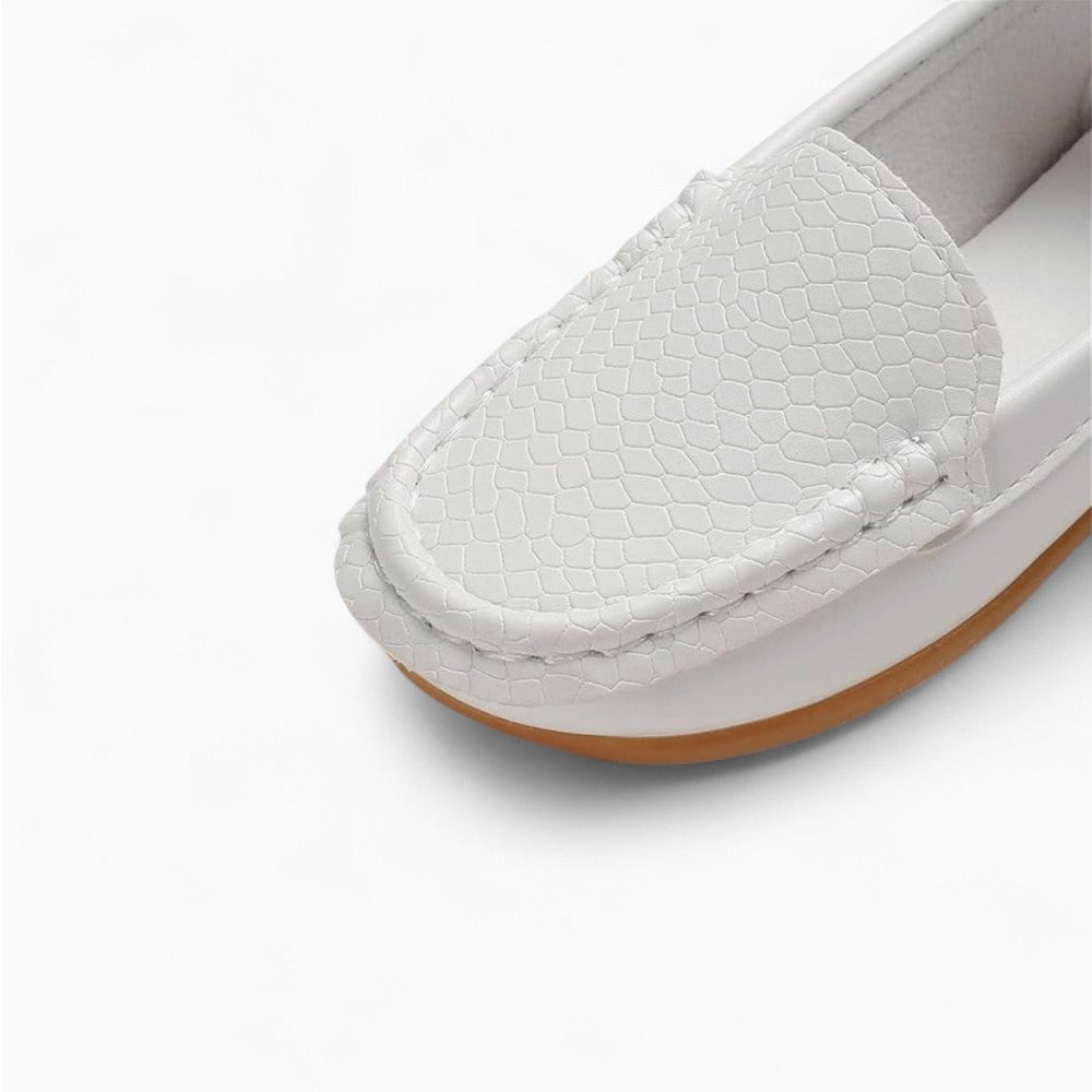 Mocassins À Motif Crocodile Pour Bébé Fille