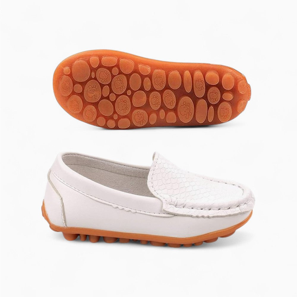 Mocassins À Motif Crocodile Pour Bébé Fille