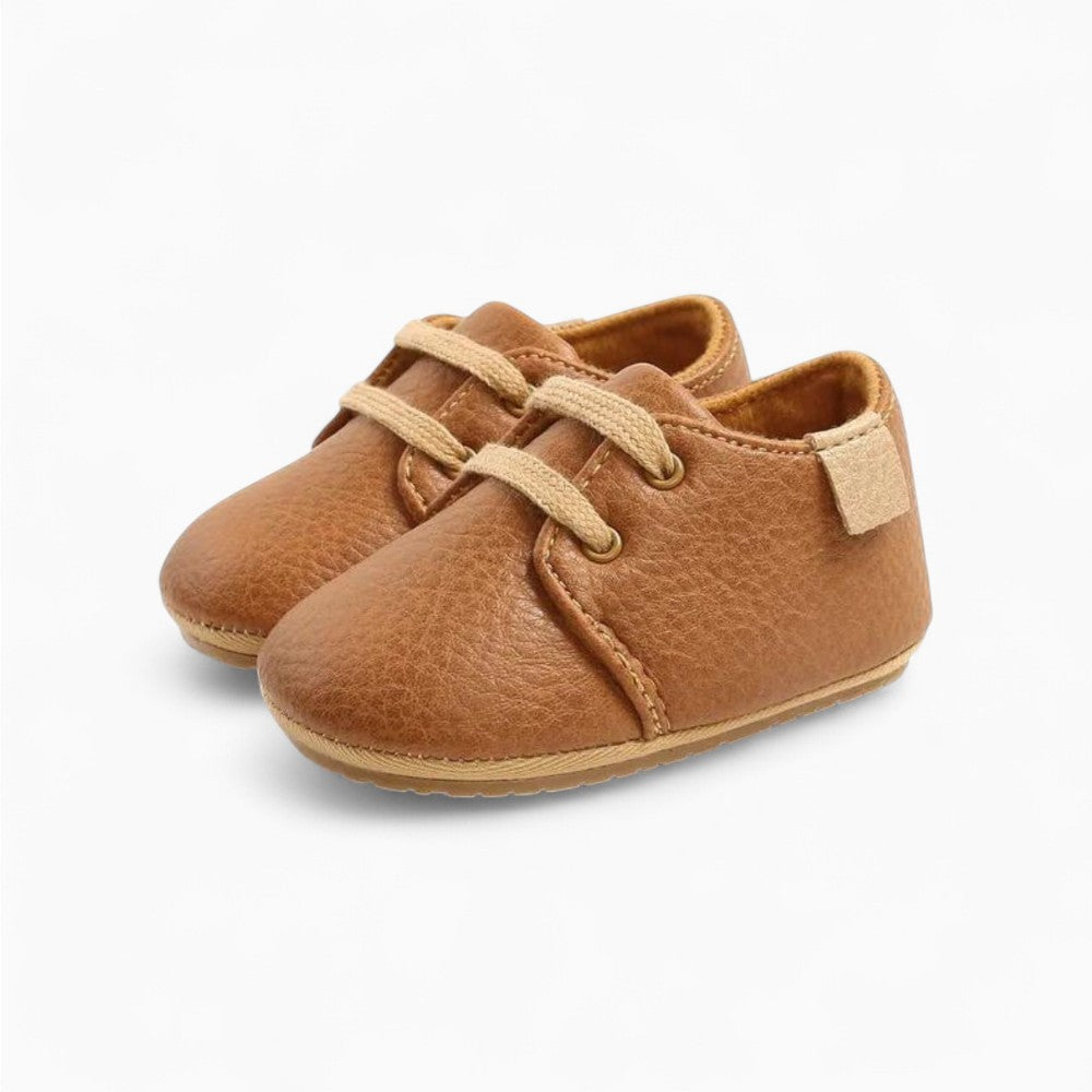 Mocassins À Lacets Et Semelle Souple Pour Bébé Garçon