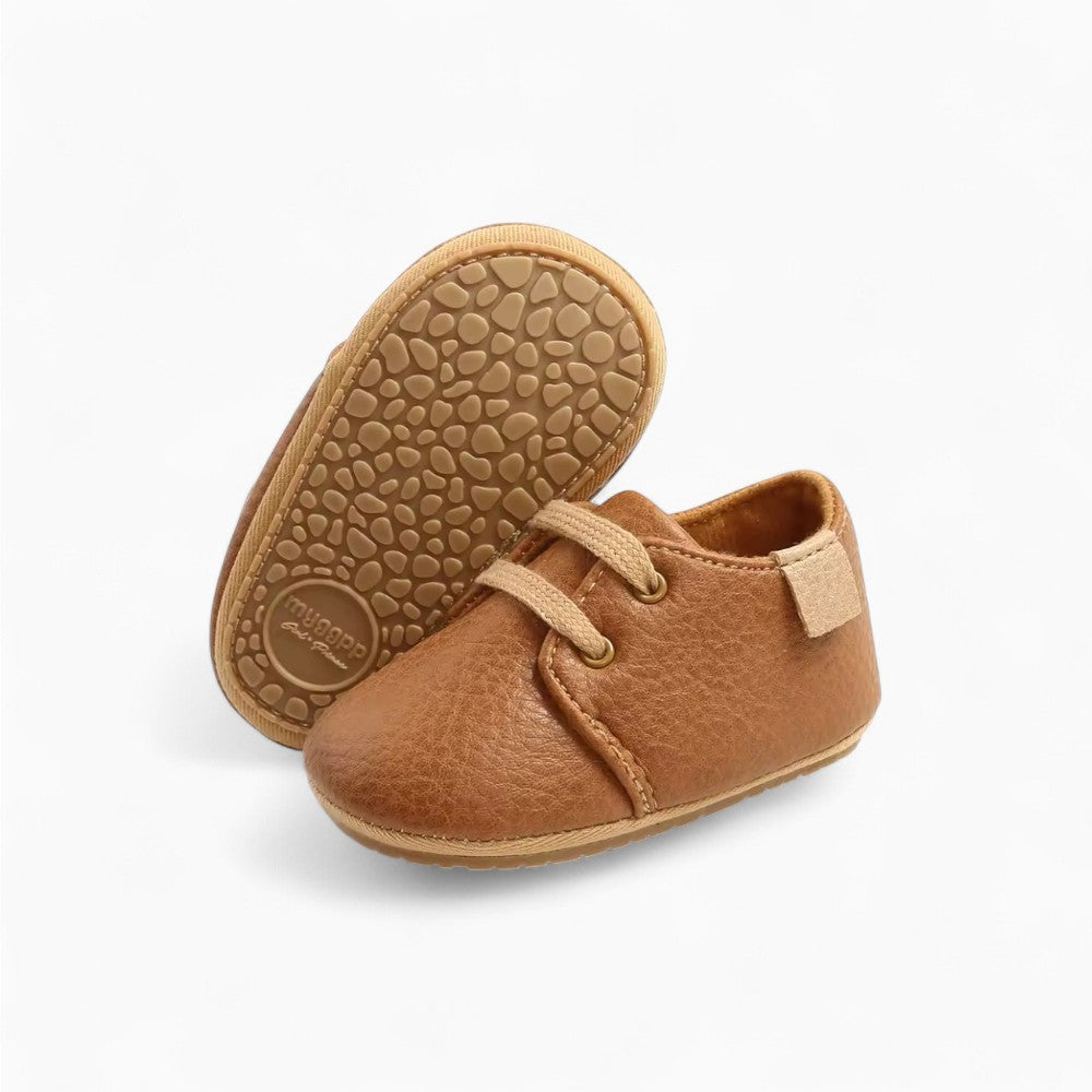 Mocassins À Lacets Et Semelle Souple Pour Bébé Garçon