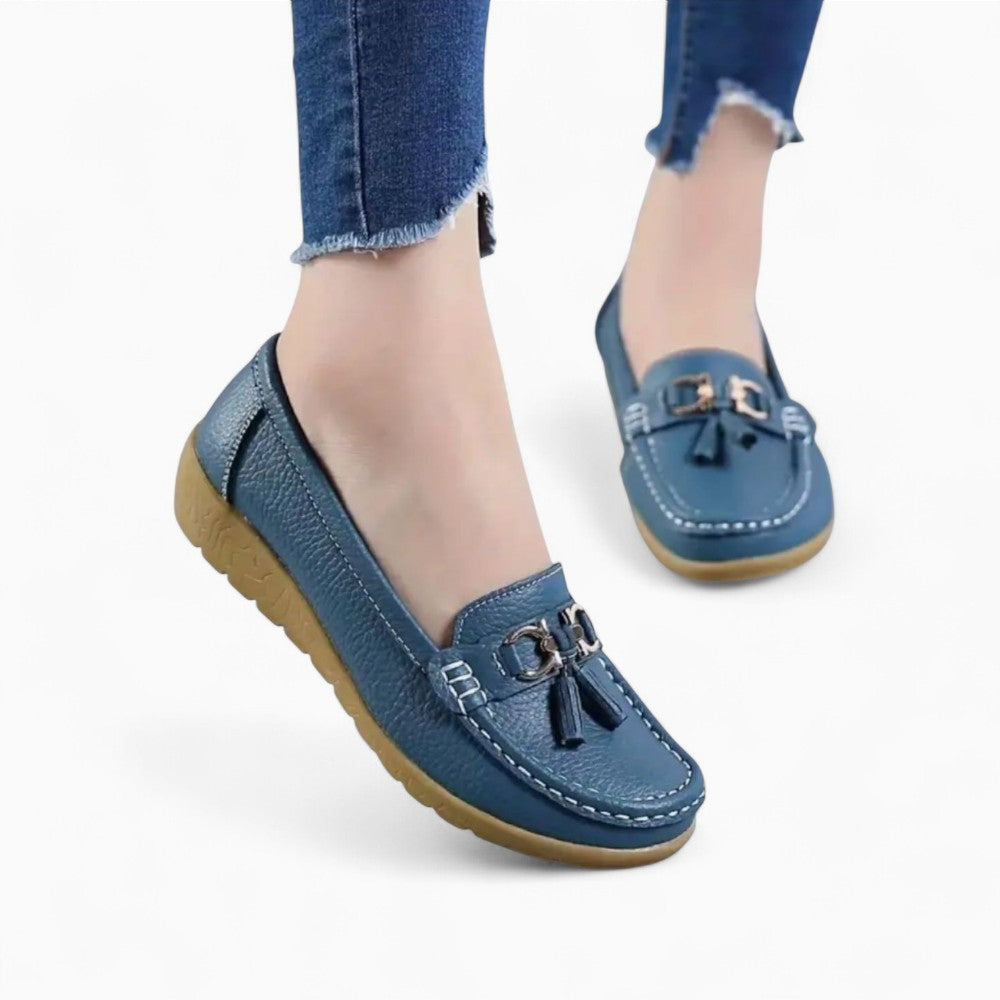 Mocassins À Glands À Inspiration Bateau Pour Femme