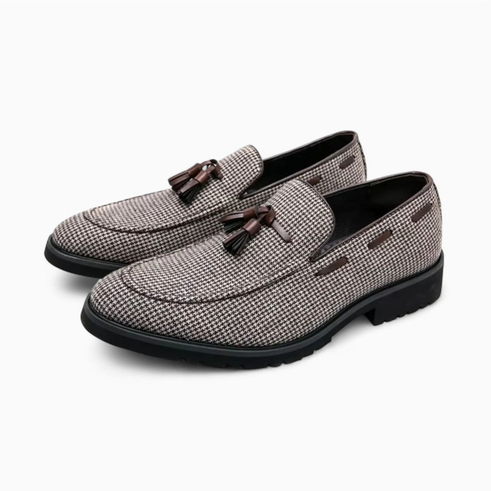 Mocassins À Gland Type Bateau Pour Homme
