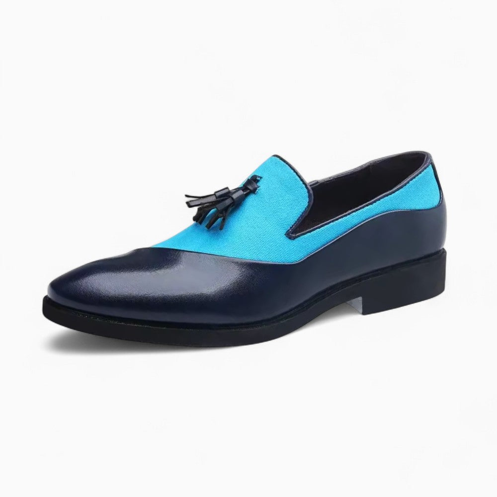 Mocassins À Gland En Daim Avec Plusieurs Couleurs Pour Hommes