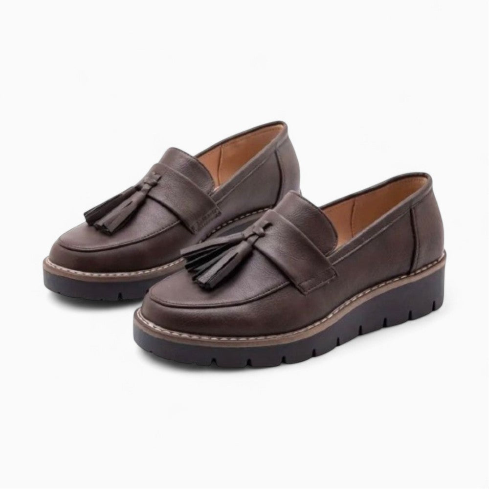 Mocassins À Enfiler À Glands Pour Femme