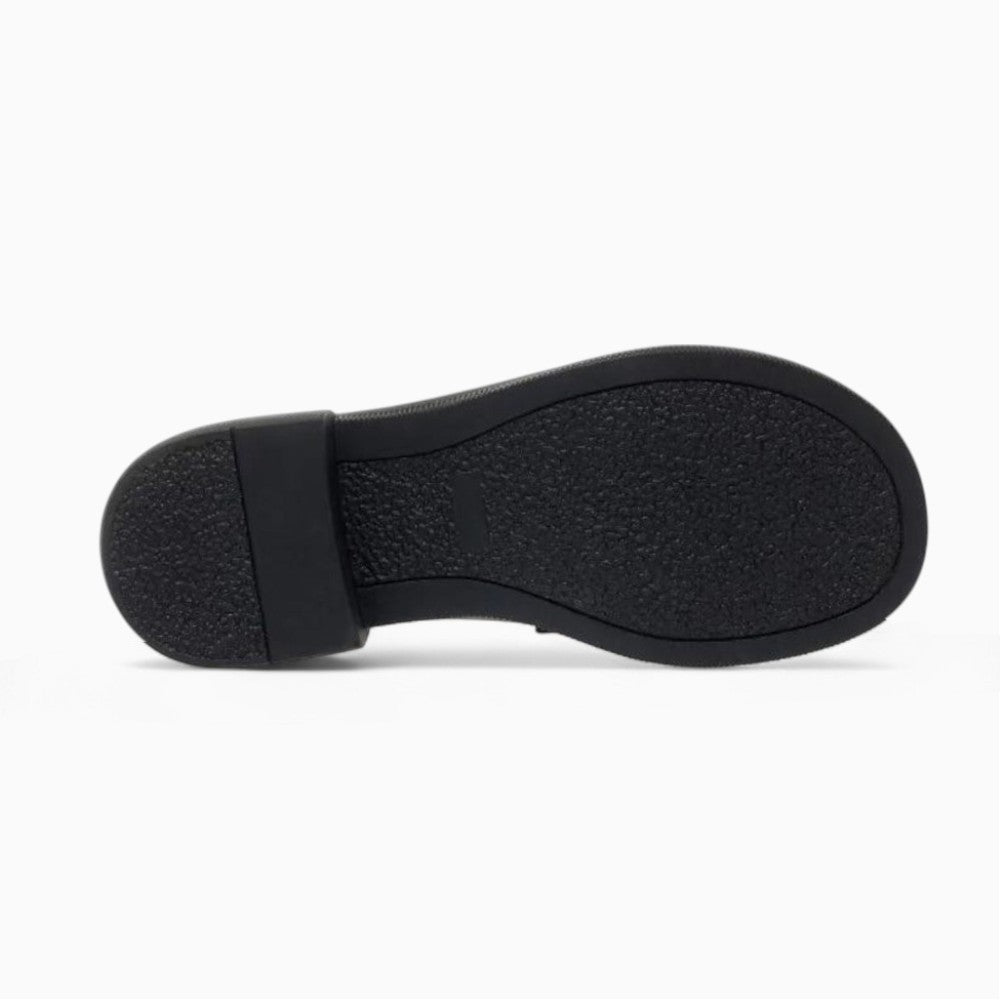 Mocassins À Bout Rond En Cuir Verni Pour Femmes