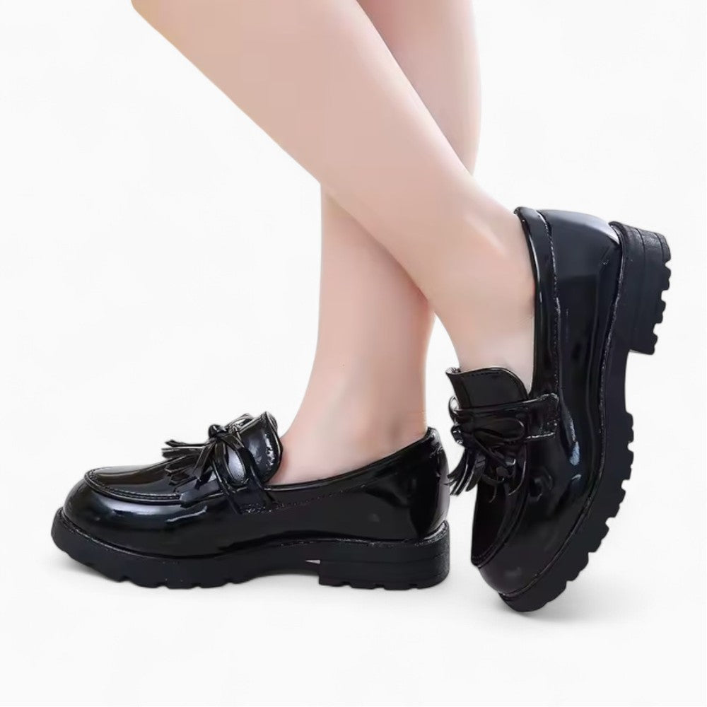 Mocassin Style Britannique Pour Filles