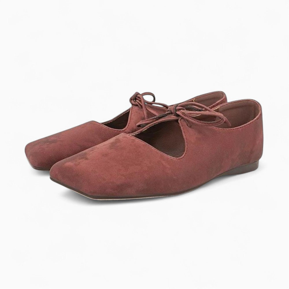 Mocassin Bout Carré Avec Nœud
