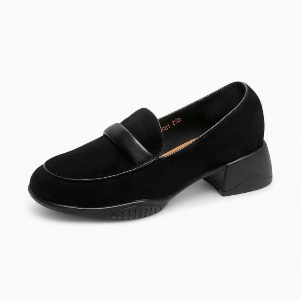 Mocassin En Daim Suédé Britannique Pour Femmes