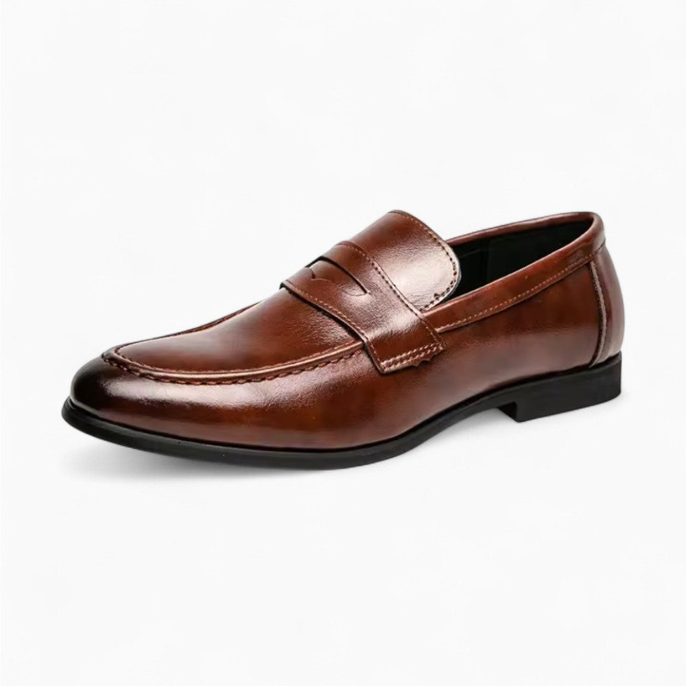 Mocassin Cuir Homme Semelle Gomme