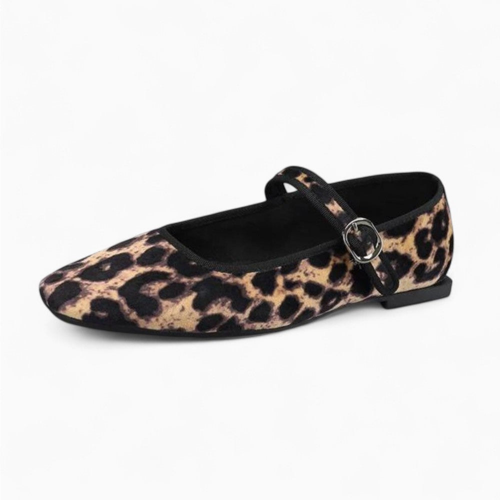 Mocassin Ballerine Léopard