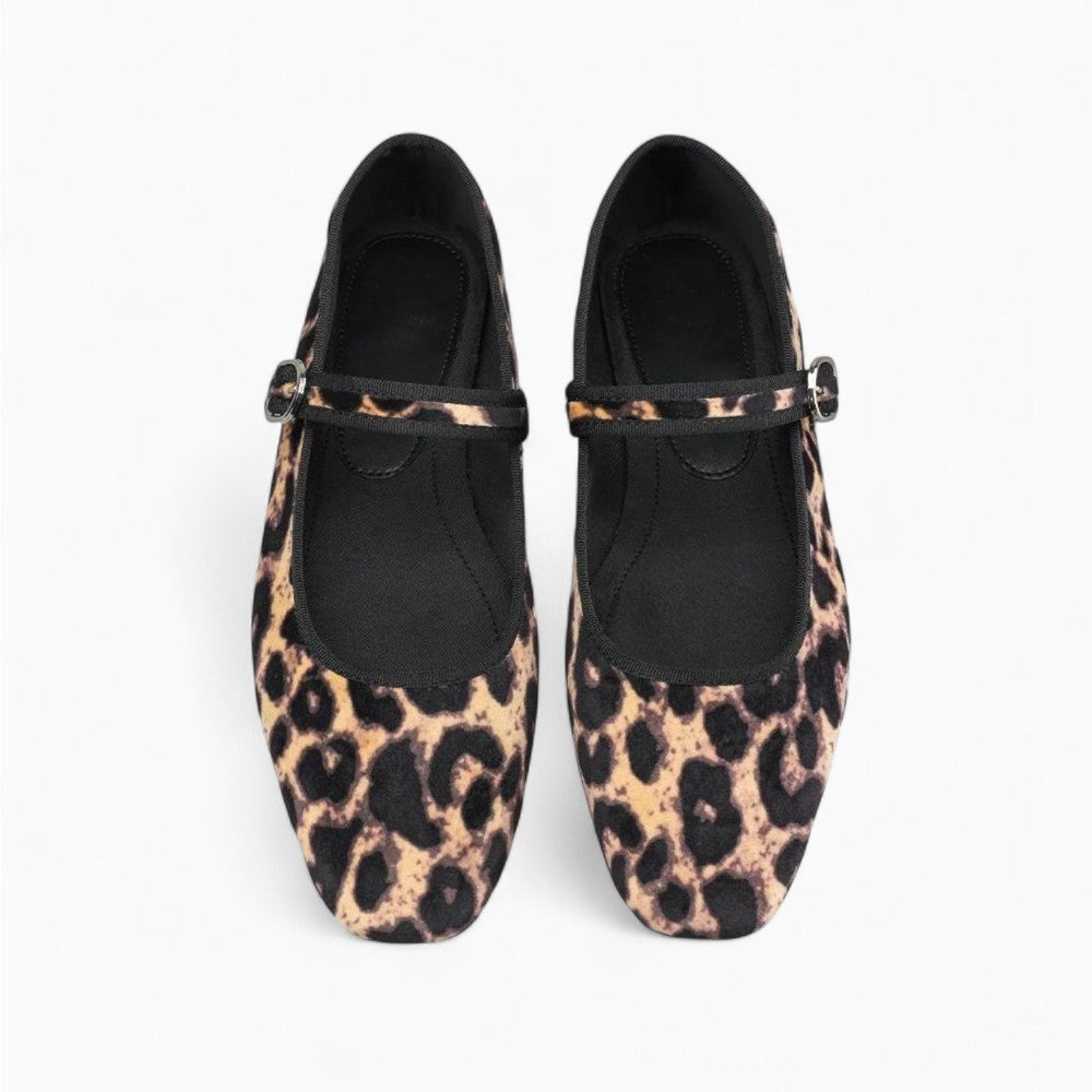Mocassin Ballerine Léopard