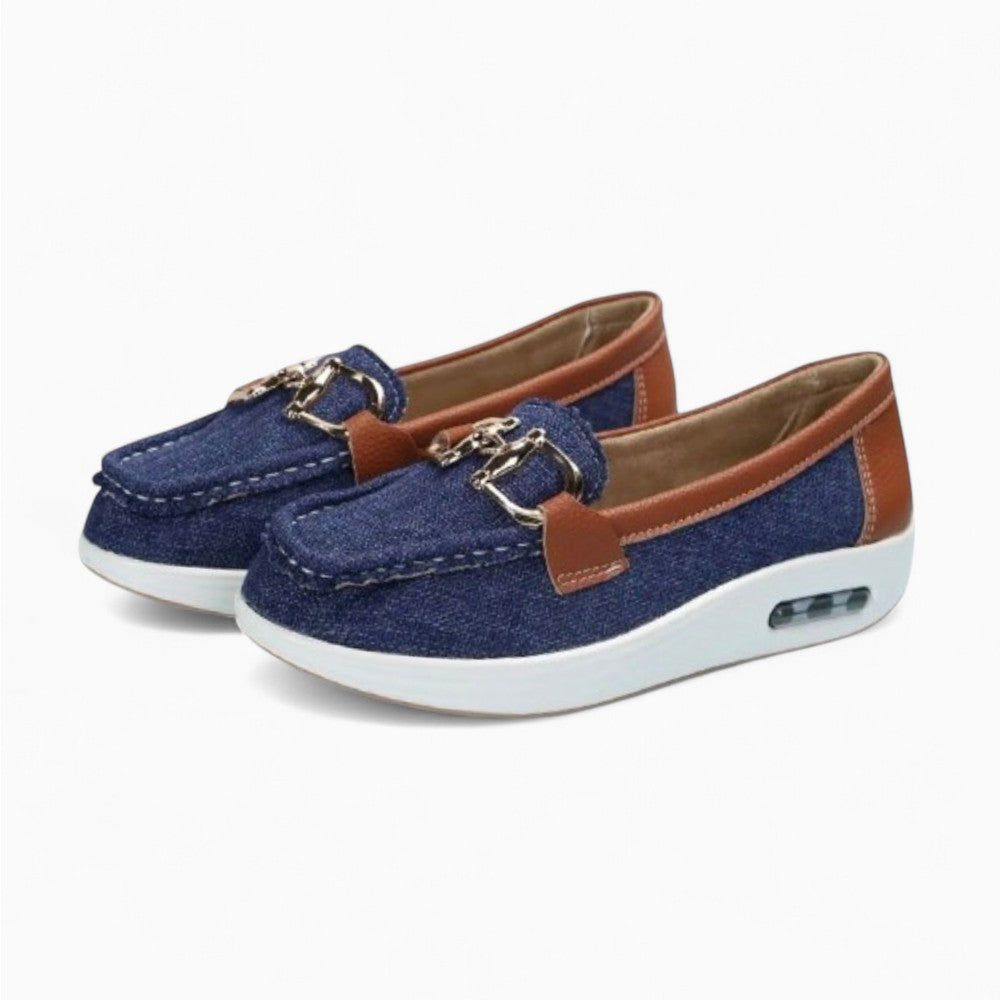 Mocassin Ballerine Avec Boucle Fine