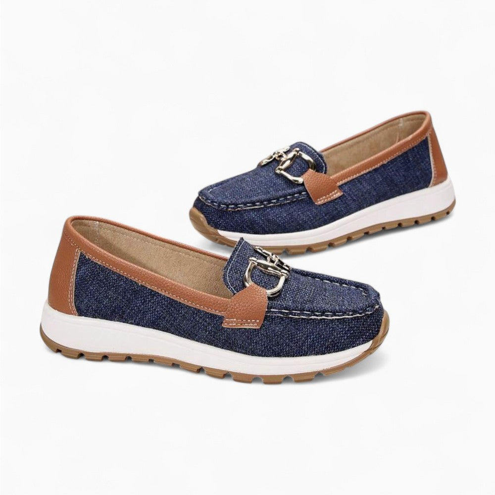 Mocassin Ballerine Avec Boucle Fine
