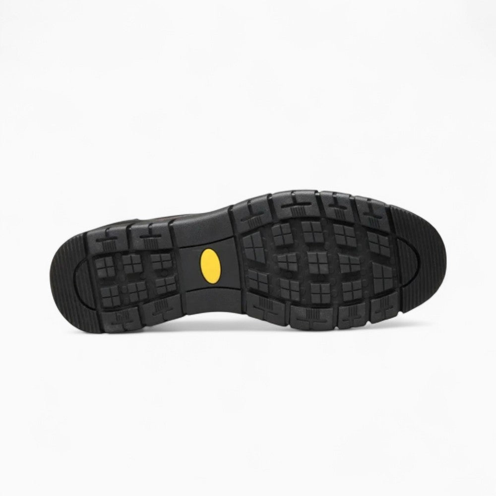 YIJIZE Mocassins Orthopédiques Homme à Enfiler - Chaussures Cuir Suédé Sans Lacets Confortables Noir