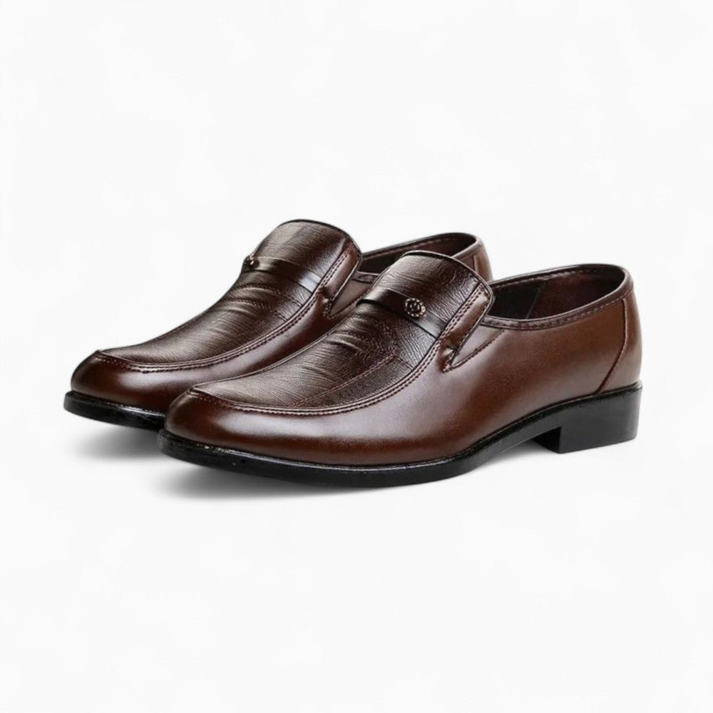 Mocassins Raffinés En Cuir Synthétique Pour Homme