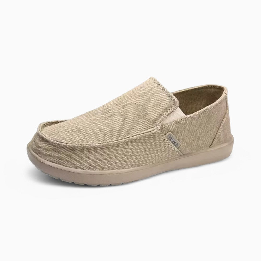 Mocassins Orthopédiques En Toile À Semelles Souples Pour Homme