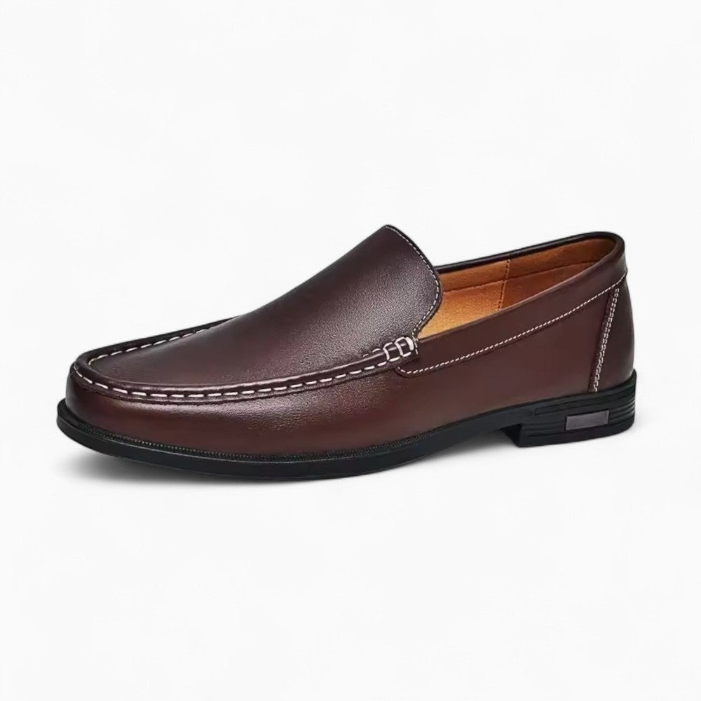 Mocassins Orthopédiques En Cuir Véritable Pour Homme