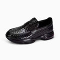 Mocassins Orthopédiques En Cuir À Plateforme
