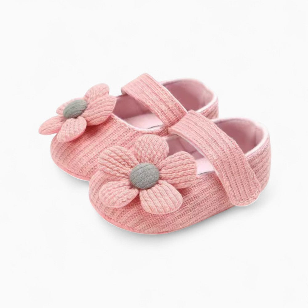 Mocassins Mignons À Fleurs Pour Bébé Fille
