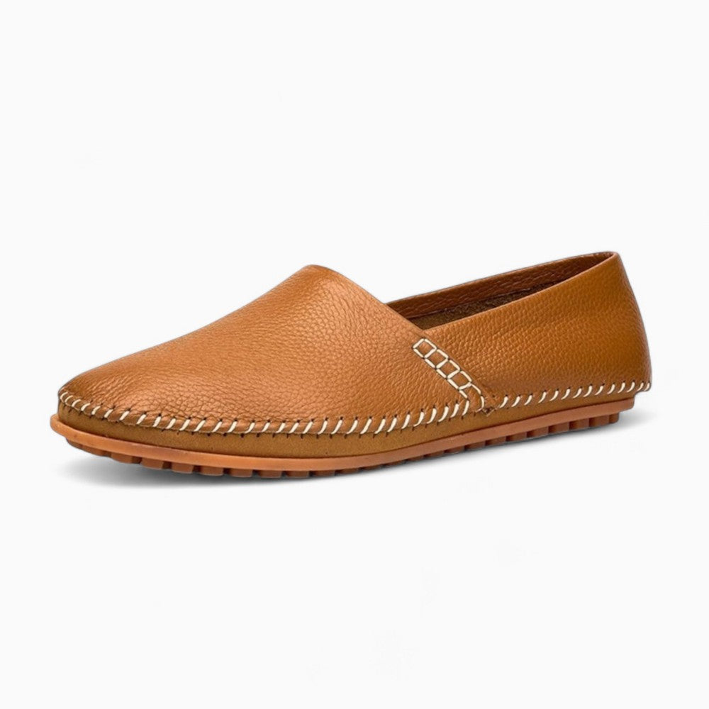 Mocassins Italiens En Cuir Véritable Pour Homme
