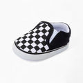 Mocassins En Toile À Damier Carreaux Pour Bébé Garçon