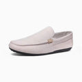 Mocassins En Daim Décontracté Beige Pour Homme