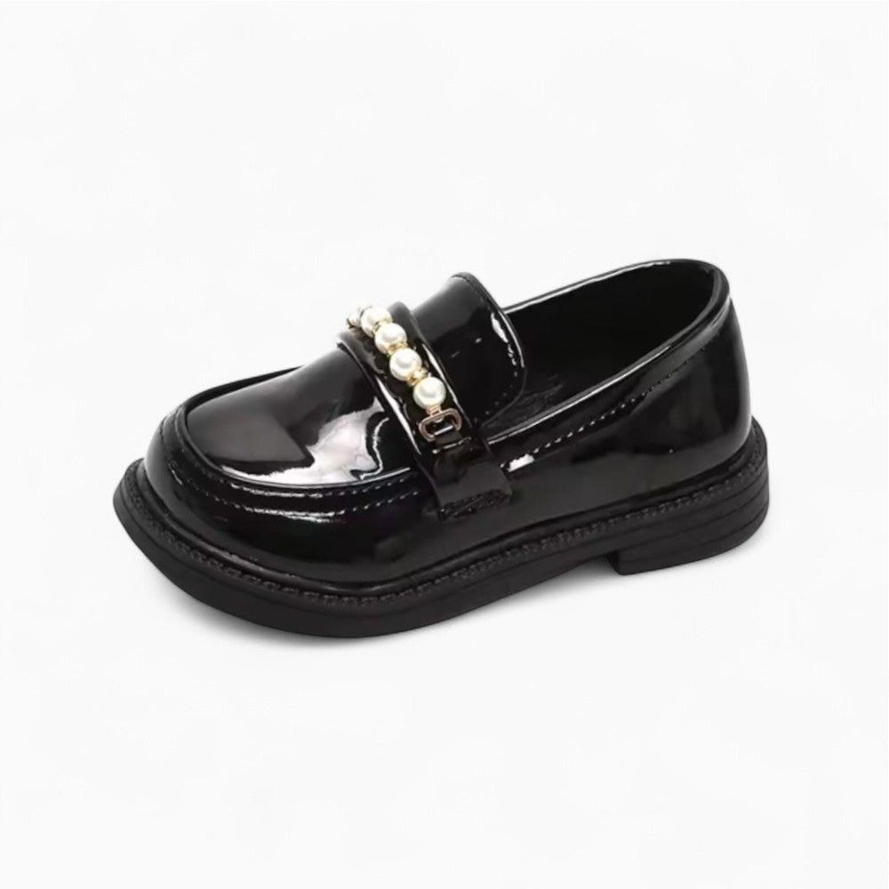 Mocassins En Cuir Et Perles Pour Filles