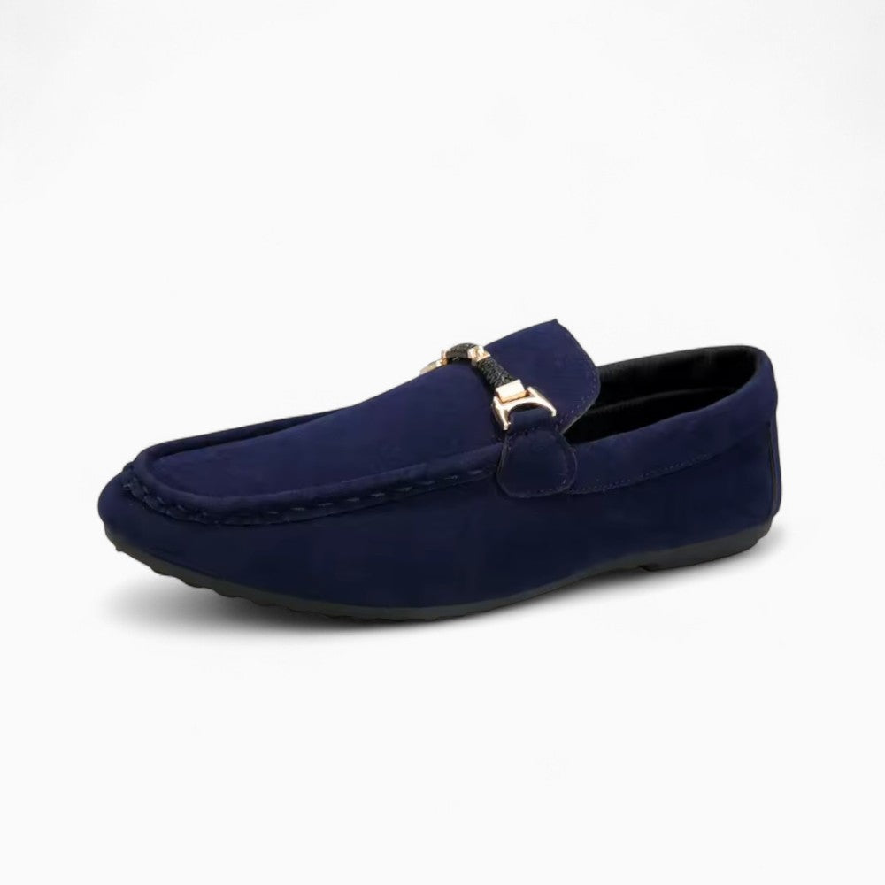 Mocassins Bateau Bleu Marine Pour Homme