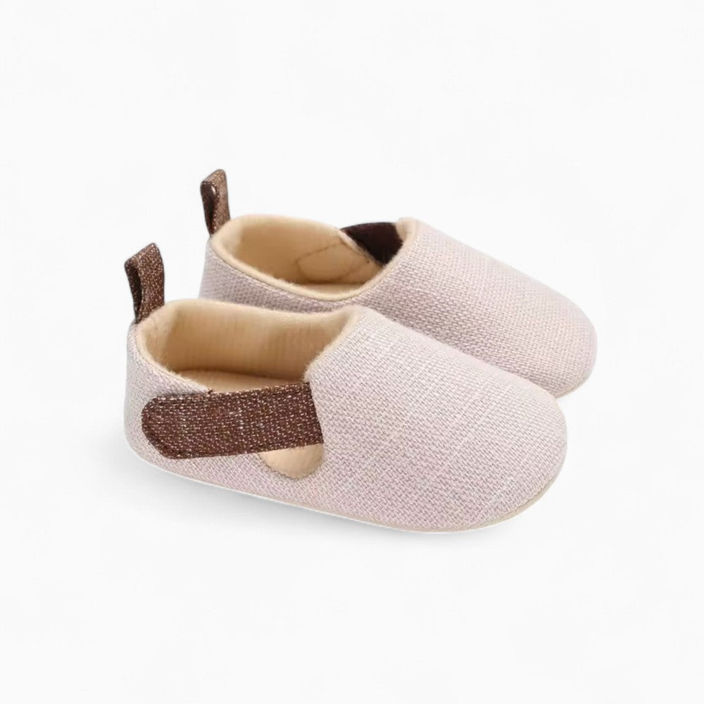 Mocassins Bateau Avec Fermeture Velcro Pour Bébé