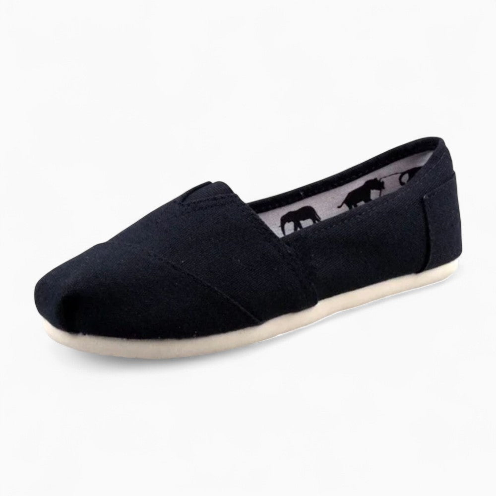 Mocassins Souples Respirants En Tissu Pour Femme