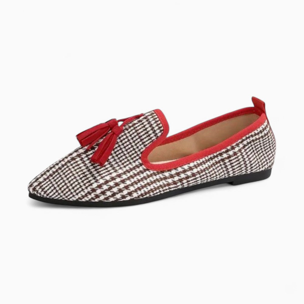 Mocassins Souples À Glands Et Détails Tendances Pour Femme