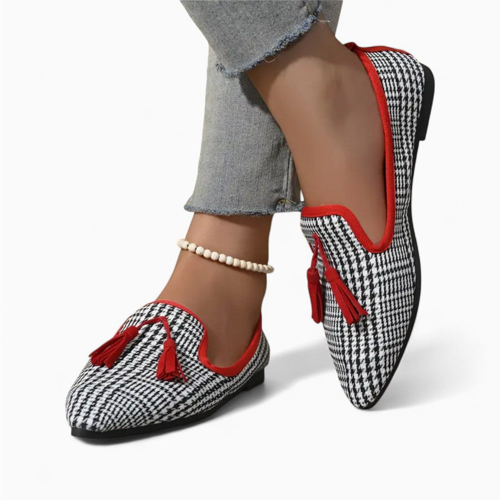 Mocassins Souples À Glands Et Détails Tendances Pour Femme