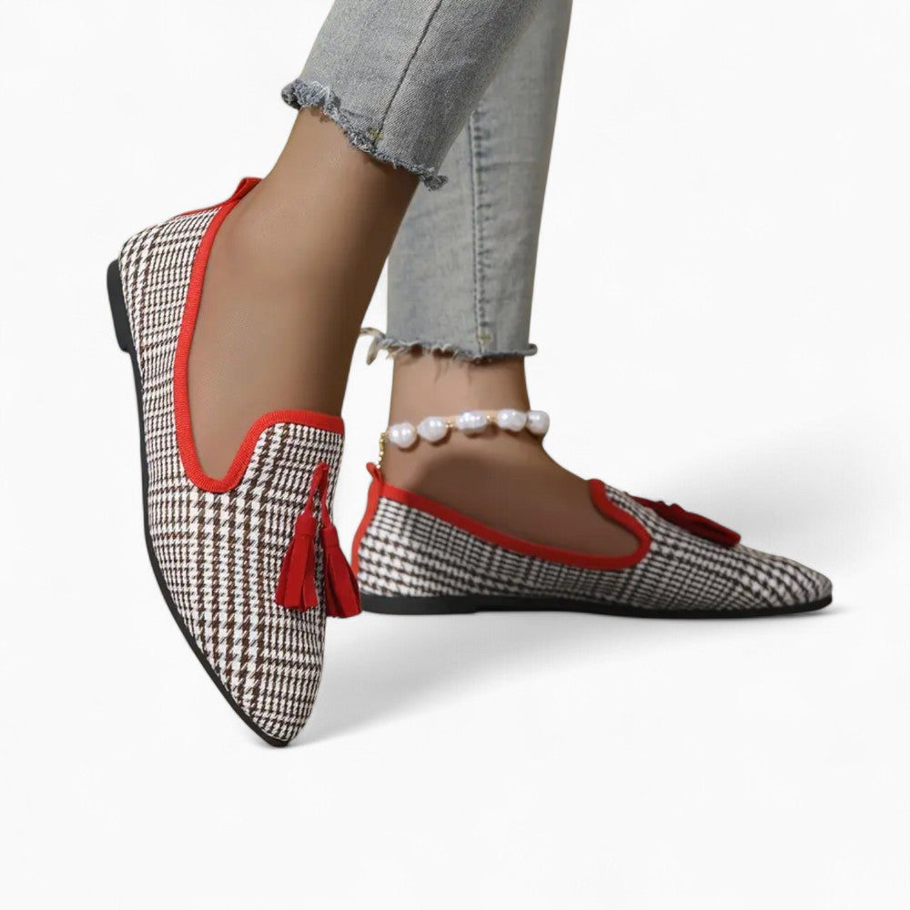 Mocassins Souples À Glands Et Détails Tendances Pour Femme