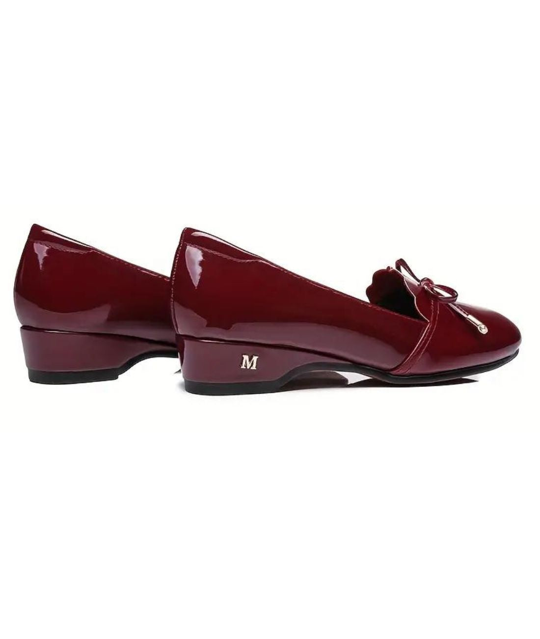 Mocassin Ballerine Vernis Élégant