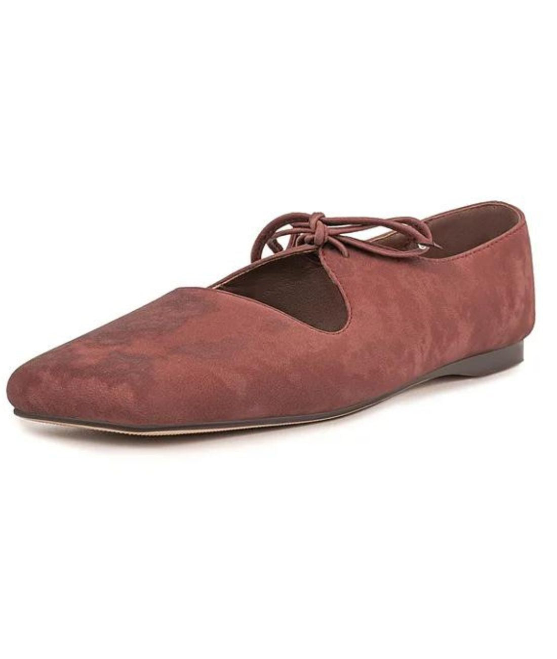 Mocassin Mary Jane Bout Carré Avec Nœud