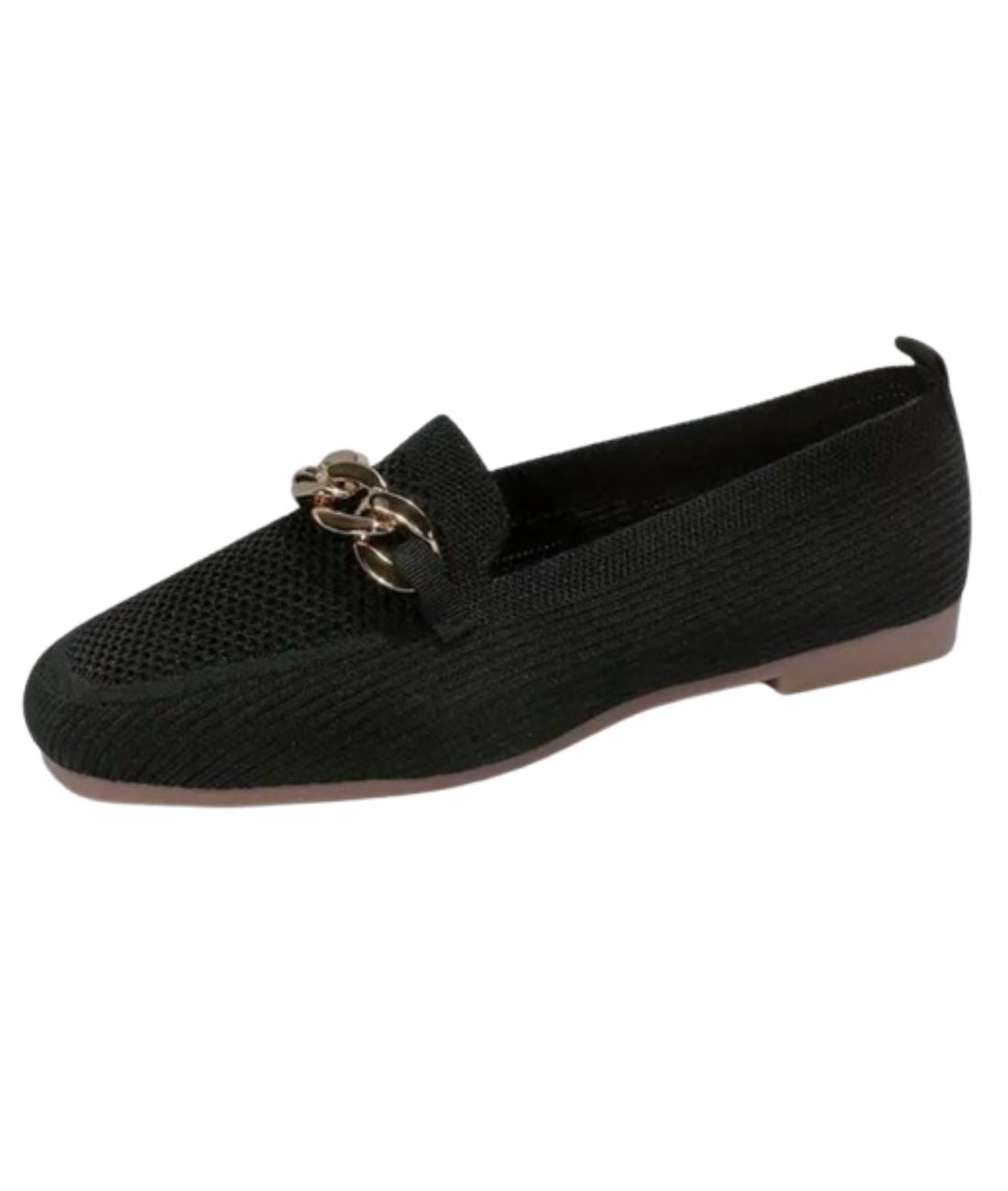 Mocassin Mary Jane Noir Style Rock