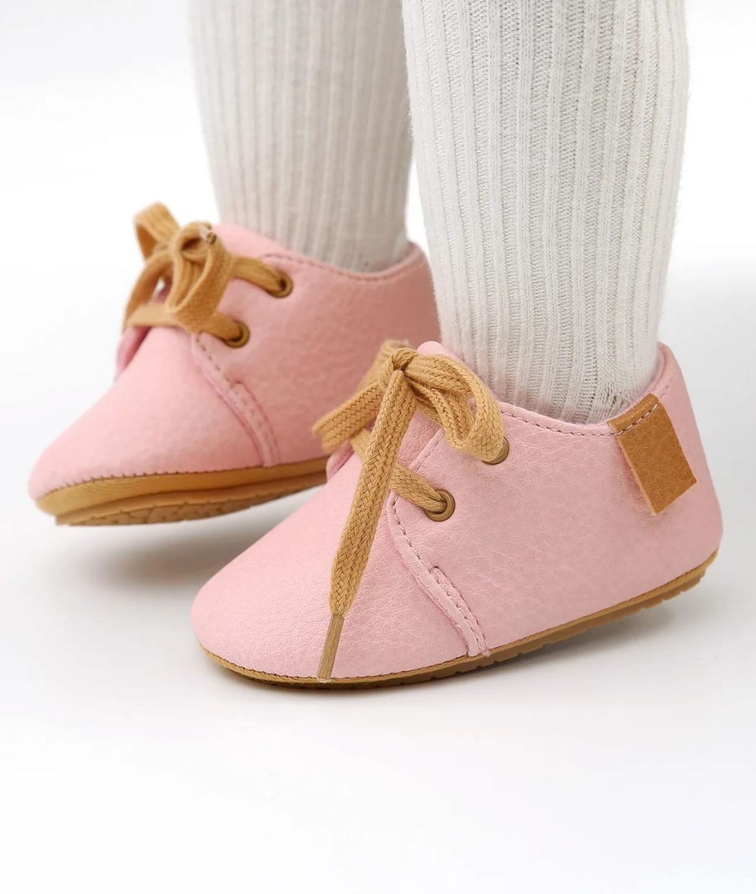 Mocassin Avec Nœud Et Semelle Souple Pour Bébé Fille
