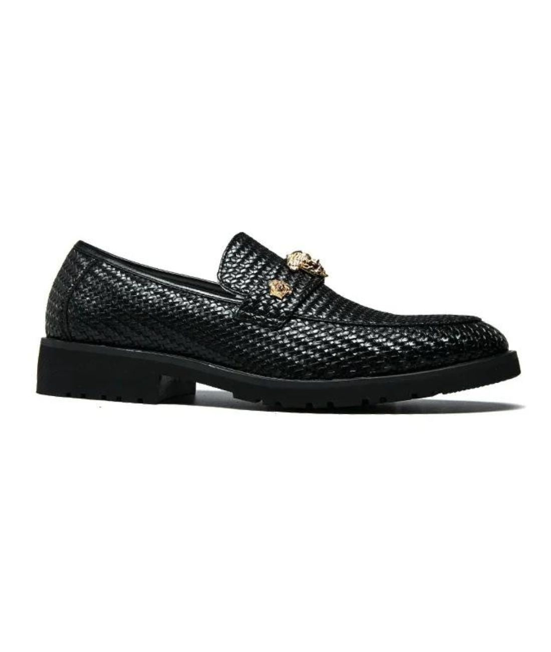 Mocassins À Bout Pointu En Cuir Verni Avec Nœud Décoratif