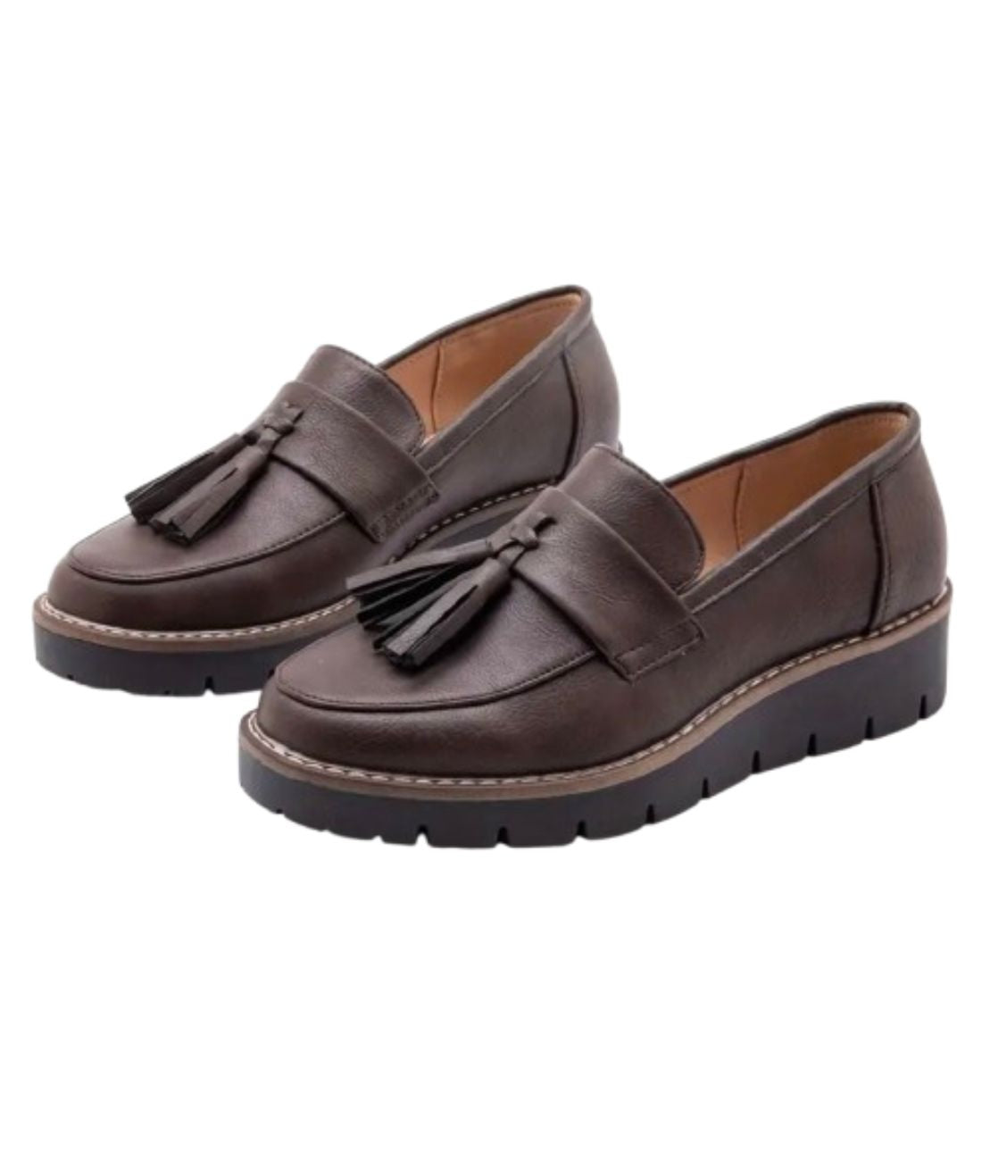Mocassins À Enfiler À Glands Pour Femme